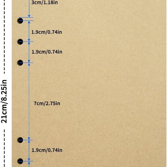 A5 refill paper bundle - Picture 2 of 12